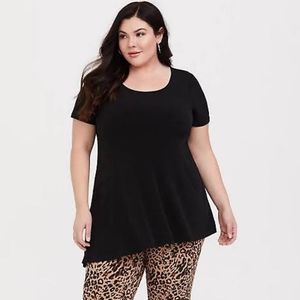 Torrid Asymmetric Studio Knit Top